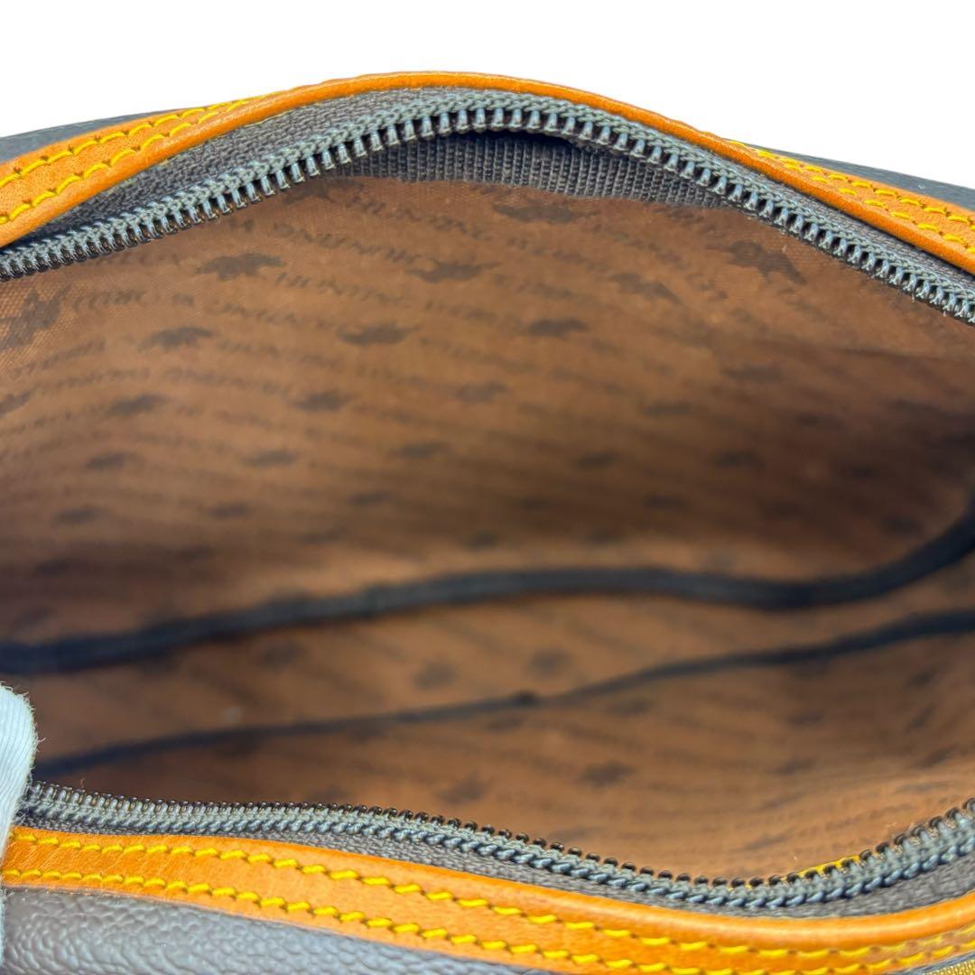 美品　HUNTING WORLD ハンティングワールド　ショルダーバッグ　レザー