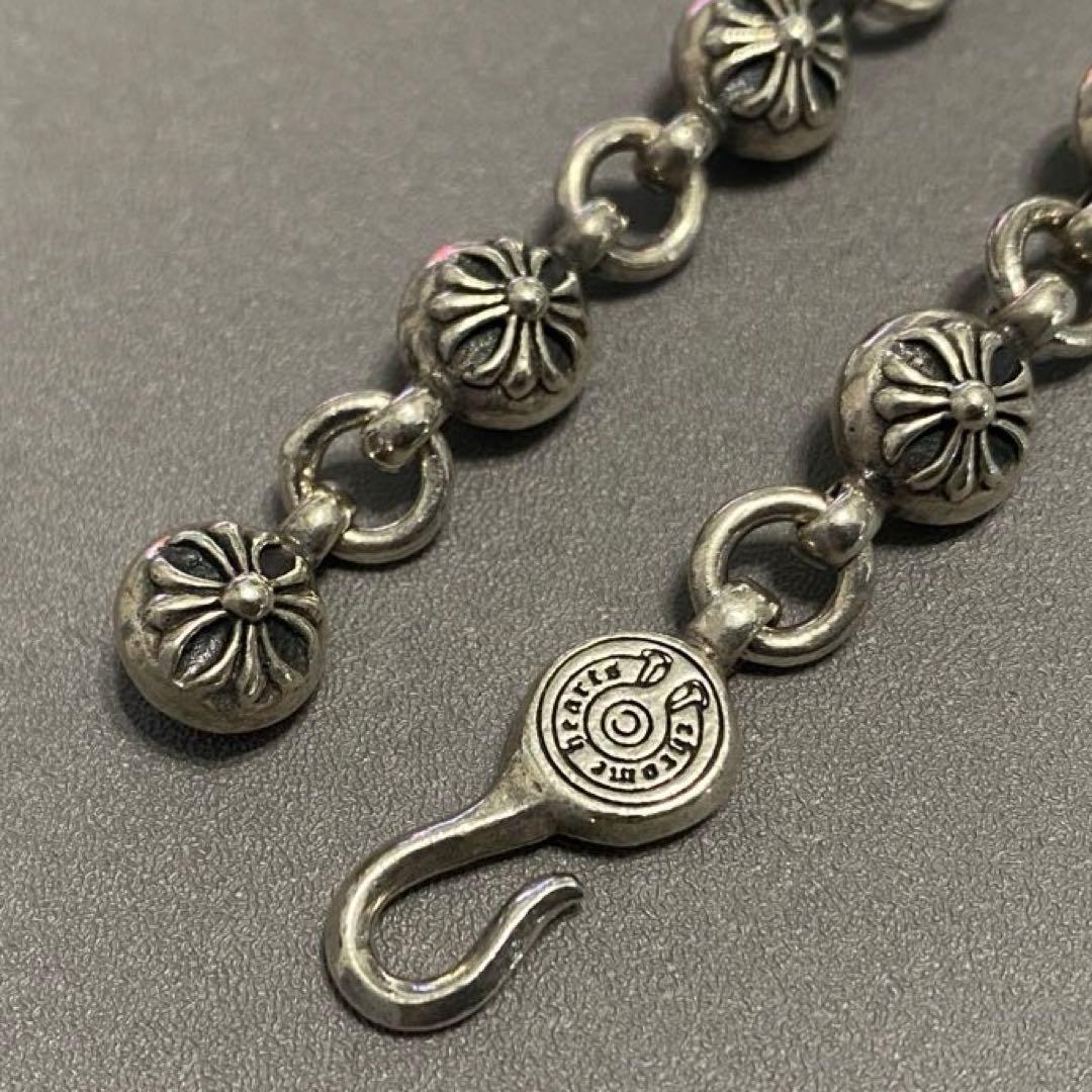 E*T様 CHROME HEARTS BSフレア クロスボール チェーン ネック