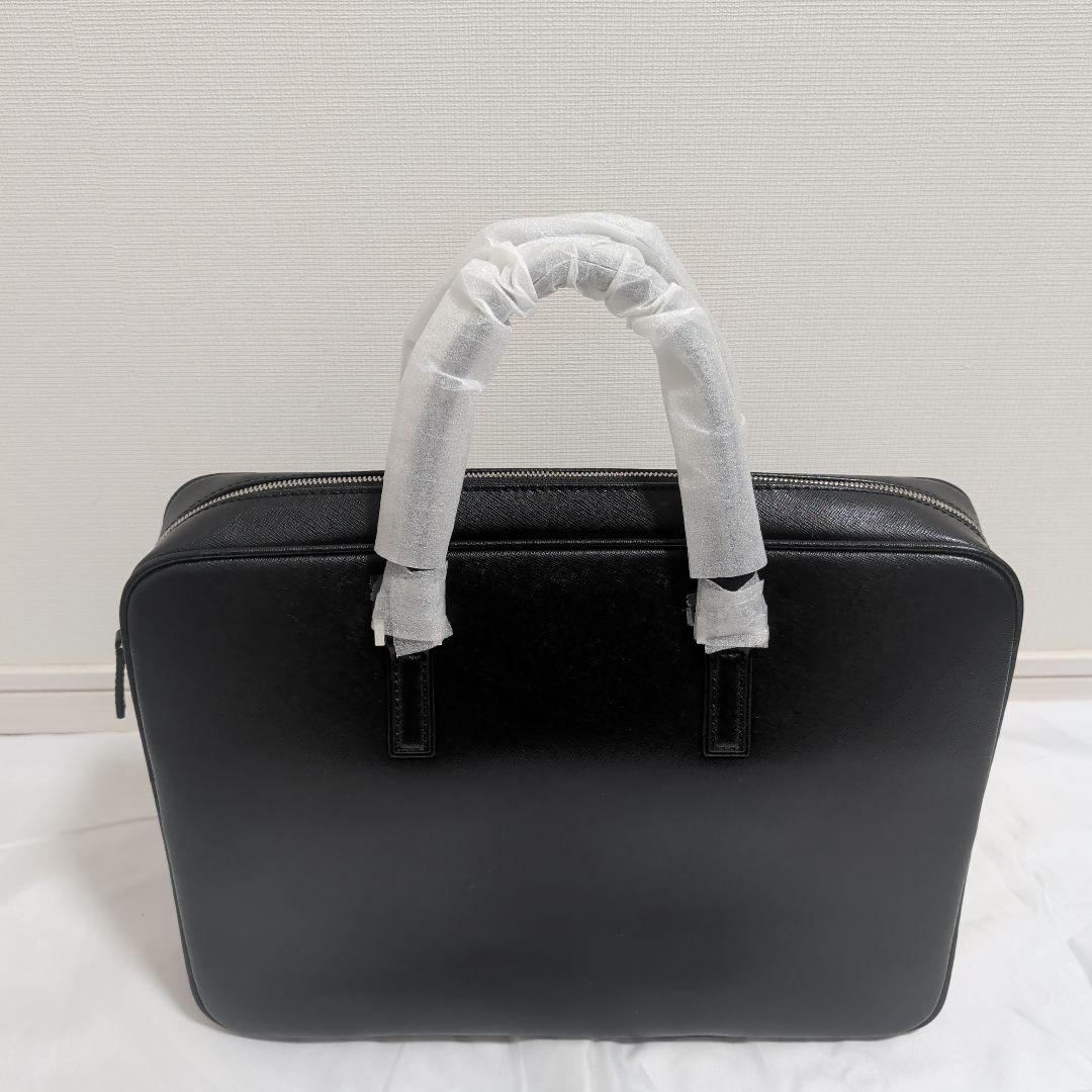 （新品・定価半額）イタリアンレザー ビジネスバッグ　authentic