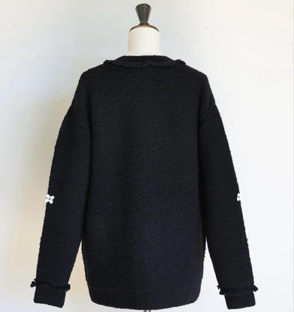 ジプソフィア gypsohila Blossom Cardigan黒 新品タグ付