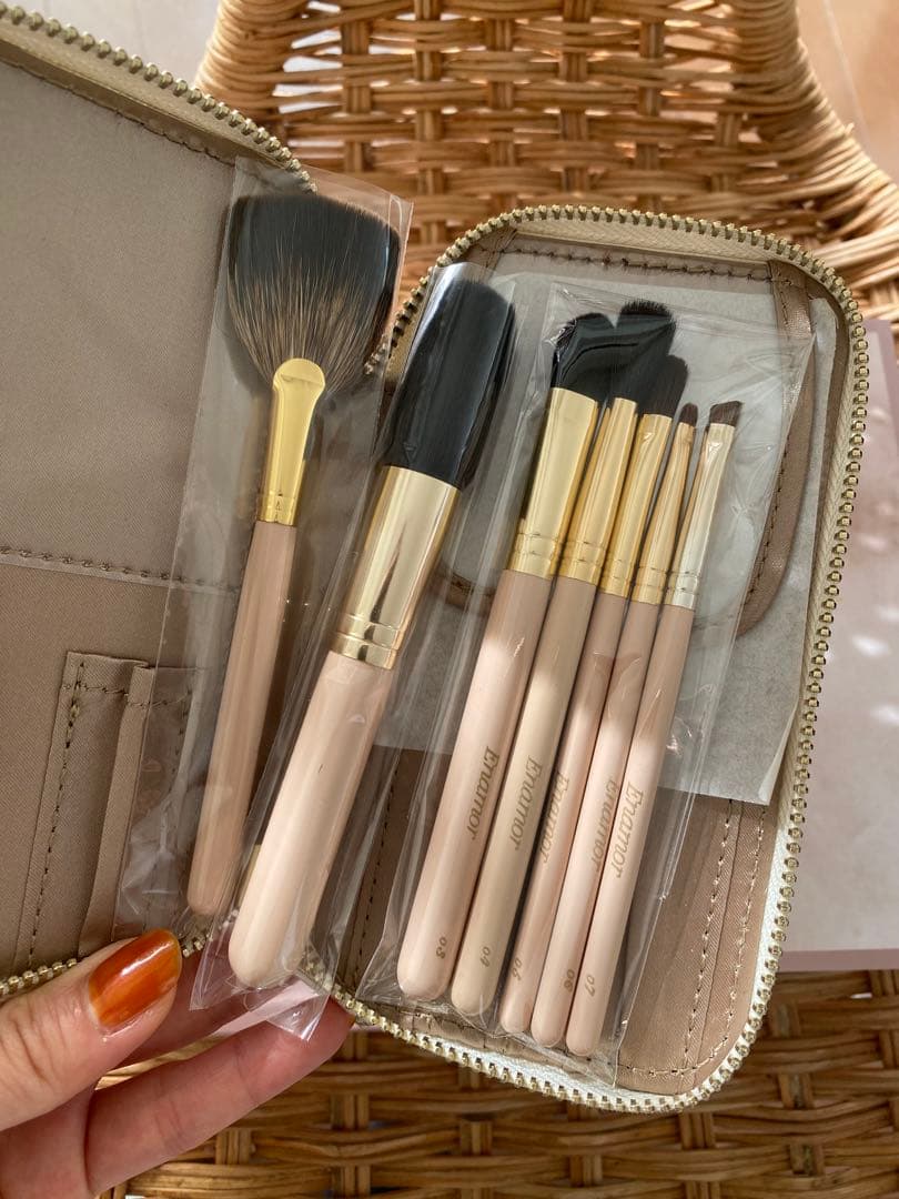 【熊野筆】メイクブラシセット 7本