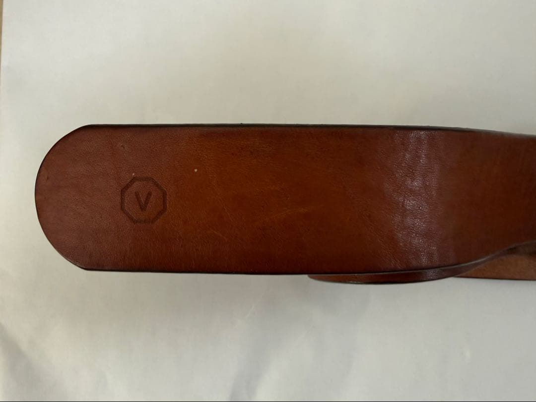 VISVIM ダブルリングベルト　ビズビム　レザー