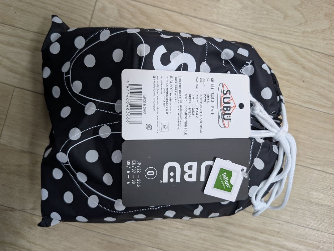 ぐ*ち様 subu サンダル ドット サイズ【0】スブ IVE レイちゃん着用