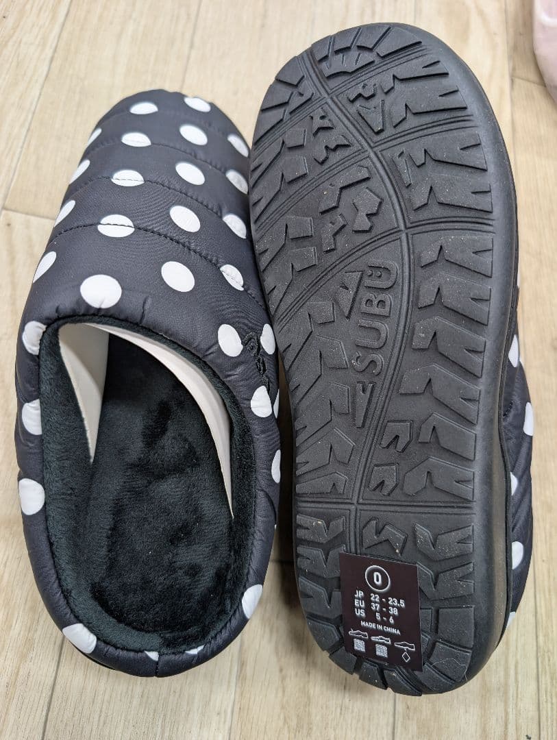 ぐ*ち様 subu サンダル ドット サイズ【0】スブ IVE レイちゃん着用