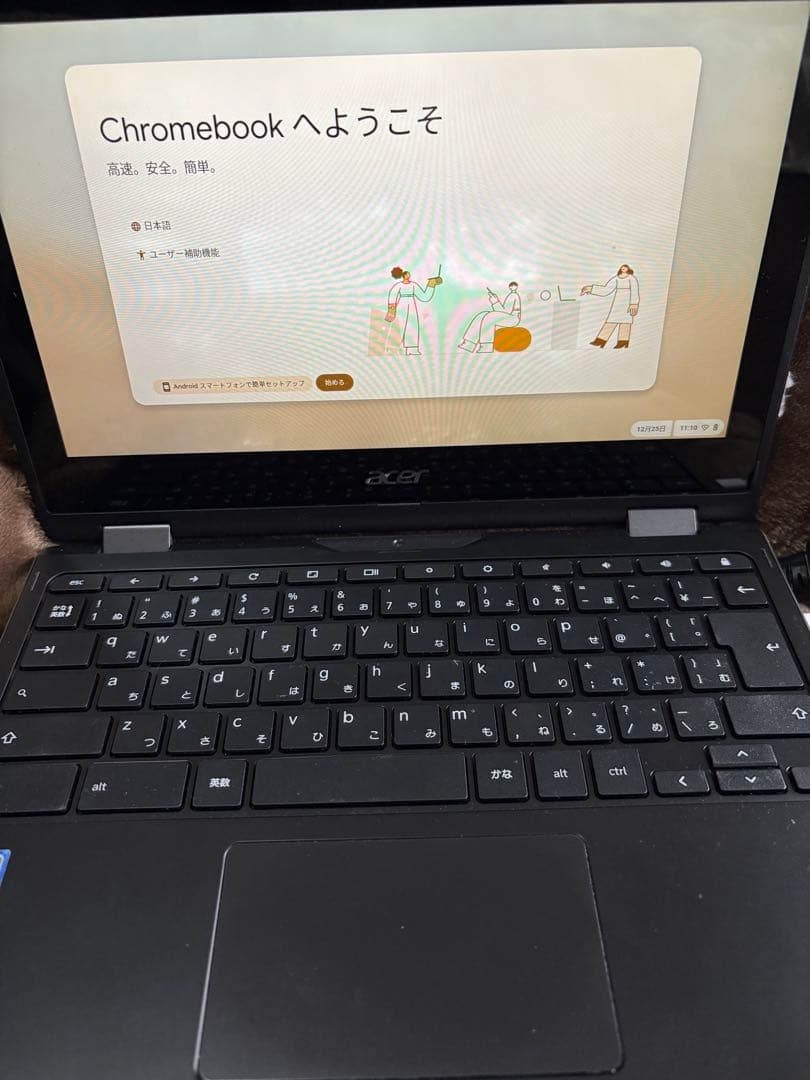 Acer Chromebook 2-in-1 ブラック 初期化済み