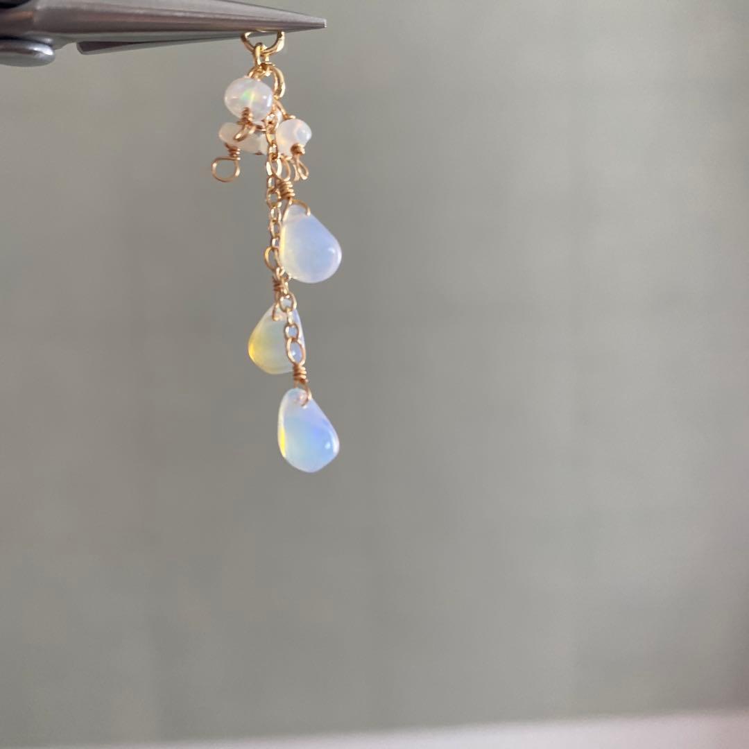 お取り置きです♡14kgf アメトリンダイヤカットチャーム