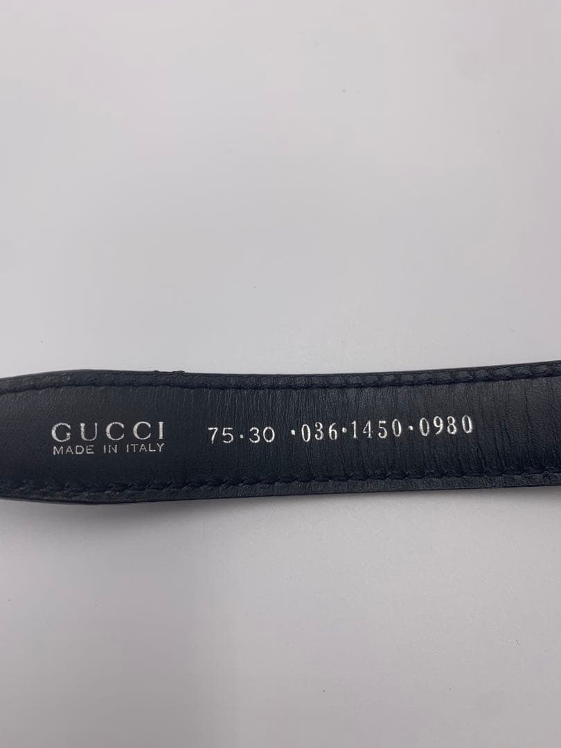 GUCCI グッチインターロッキングG ベルト シルバー レディース