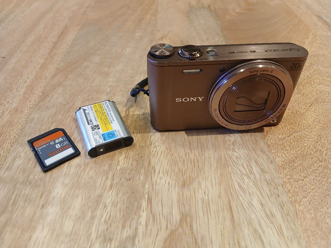 SONY Cyber-shot コンパクトデジタルカメラ ブラウン