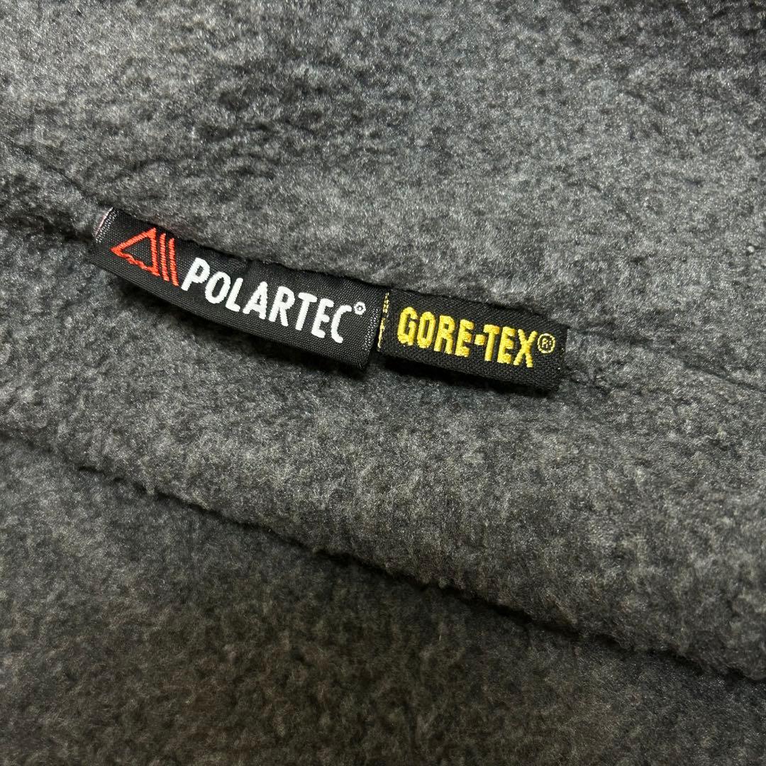 【90s 美品】L.L.BEAN ウォームアップジャケット　ゴアテックス　黒