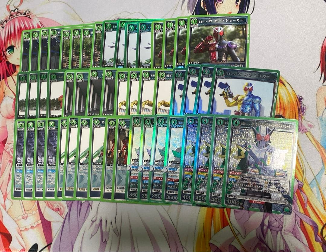 n*e様 ユニオンアリーナ 仮面ライダーWデッキ+改造パーツ