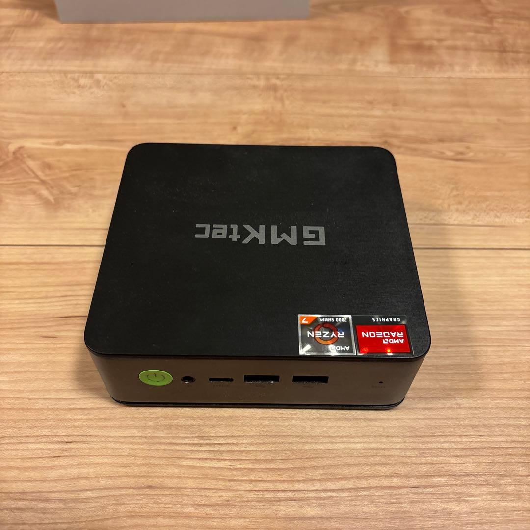 ミニPC NucBox K2, Ryzen 7 7735HS, 32GB, 1TB