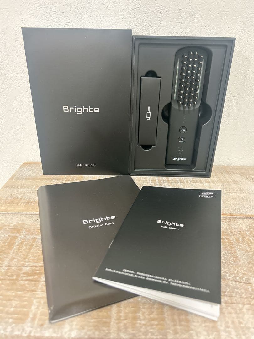 戸*紀様 【美品】Brighte エレキブラシプラス 4点セット