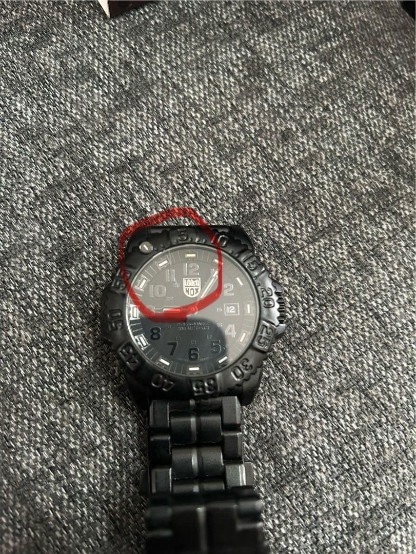 Luminox ブラック スポーツウォッチ