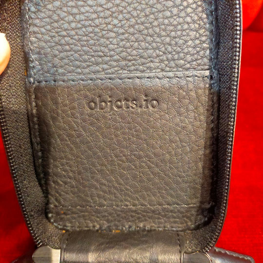 土屋鞄 objcts.io iPhone14Pro ケース、マイクロバッグ