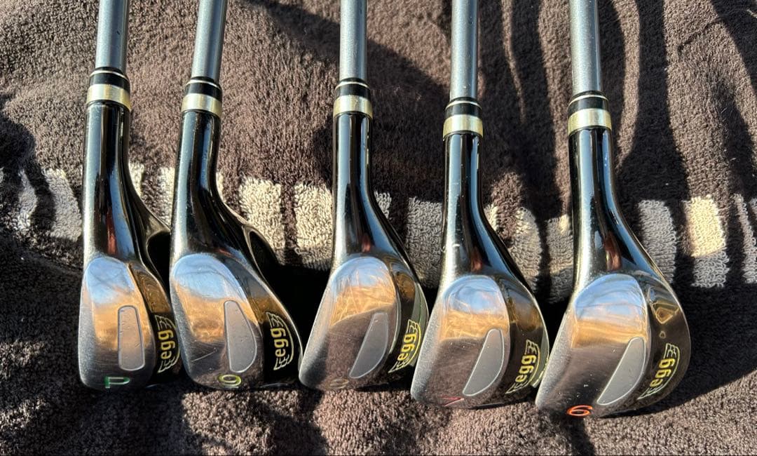 プロギアegg アイアンセット P, 6, 7, 8, 9 の５本セット