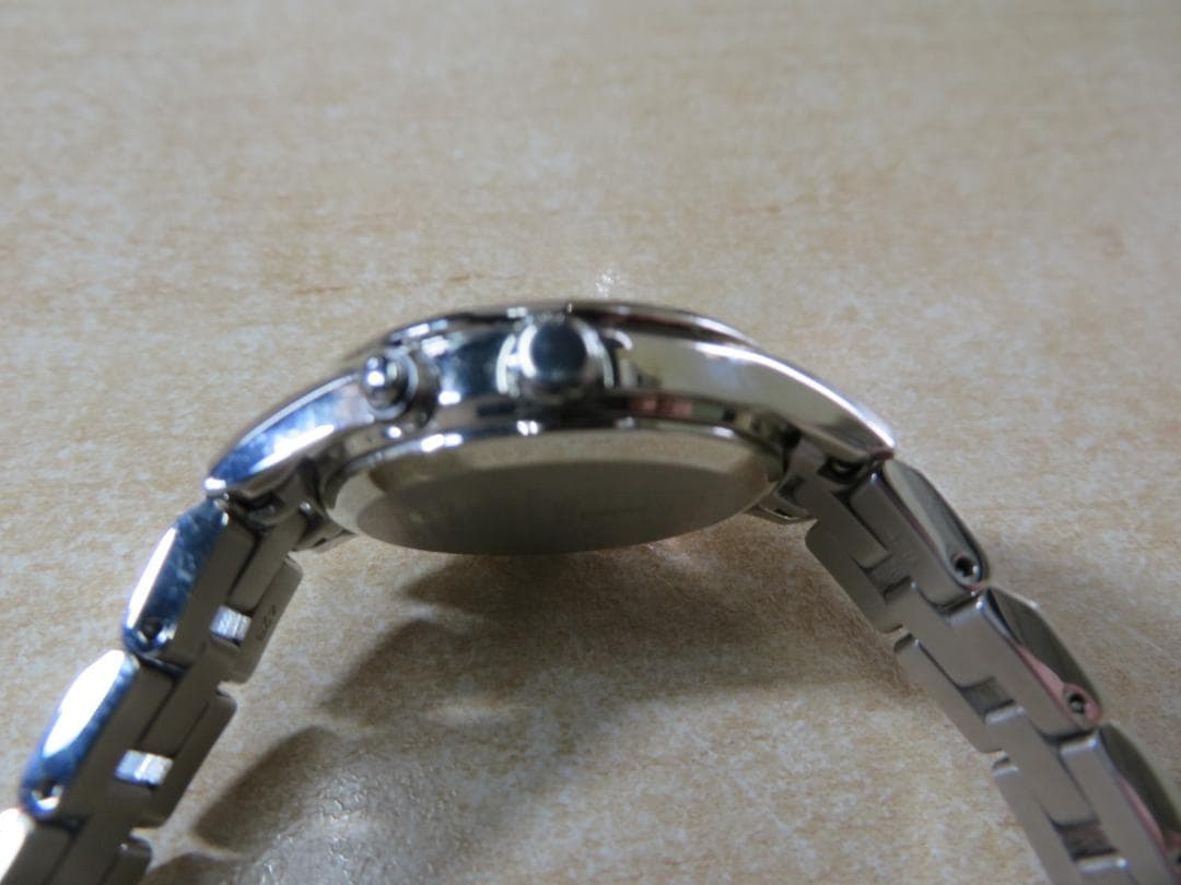 SEIKOセイコー ルキア ソーラー電波 ワールドタイム 1B35-0AB0