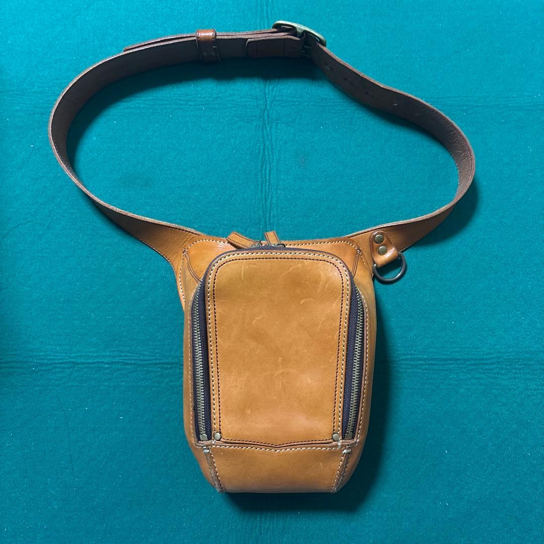 GAHO 我歩 ヒップバッグ ボディバッグ