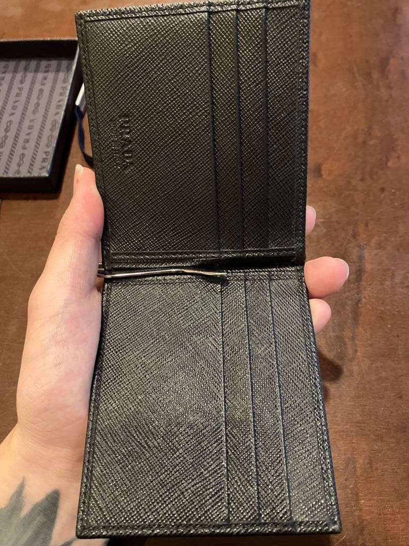 PRADA メンズ　マネークリップ