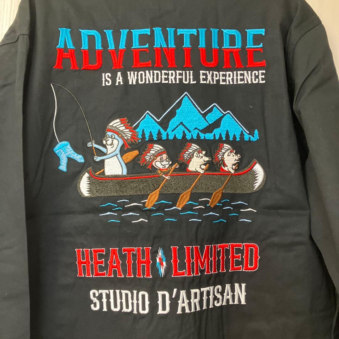 STUDIO D'ARTISAN HT-084 ブラックジャケット サイズ42