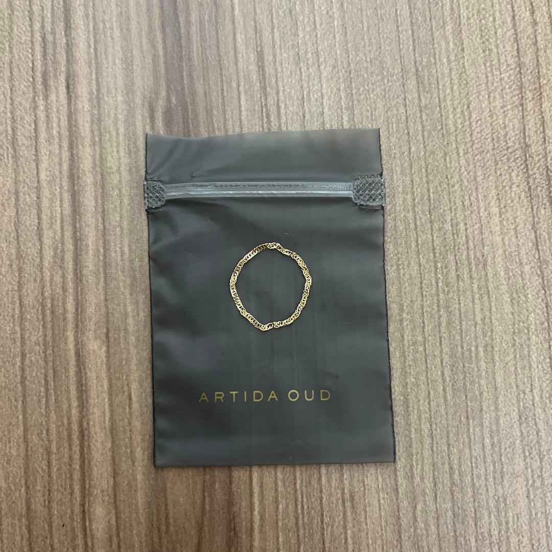 アルティーダウード　K18 スクリューチェーン リング（13号）