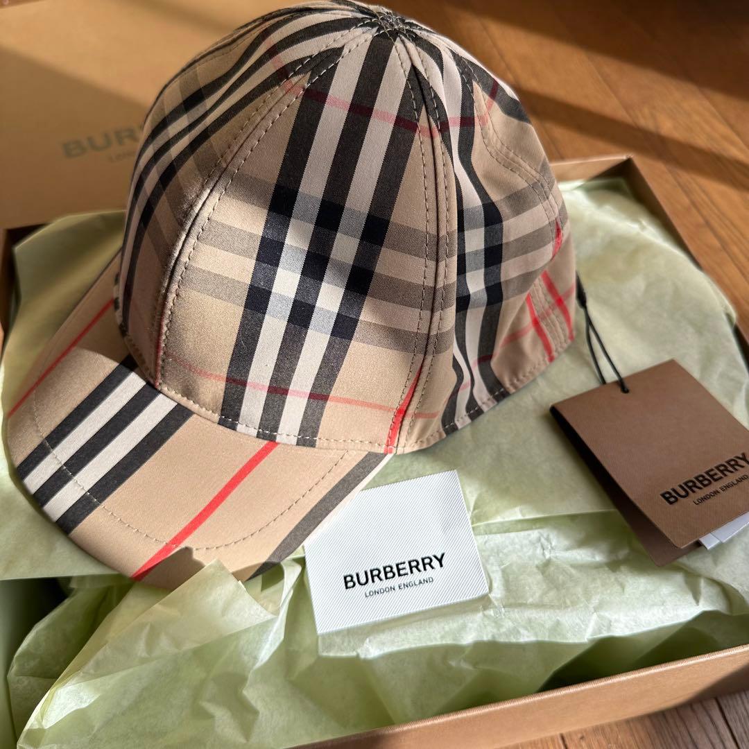 BURBERRY★キャップ★キッズ★正規品★新品箱タグ付き