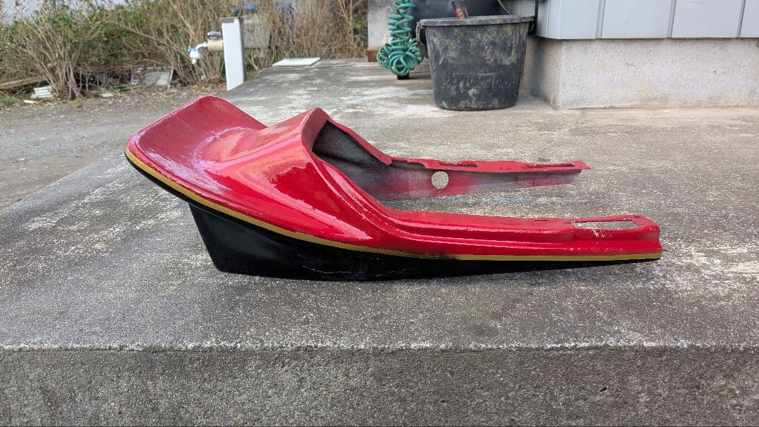 GSX400E 250E 刀 ゴキ アウトバーンテール　浮き文字有り