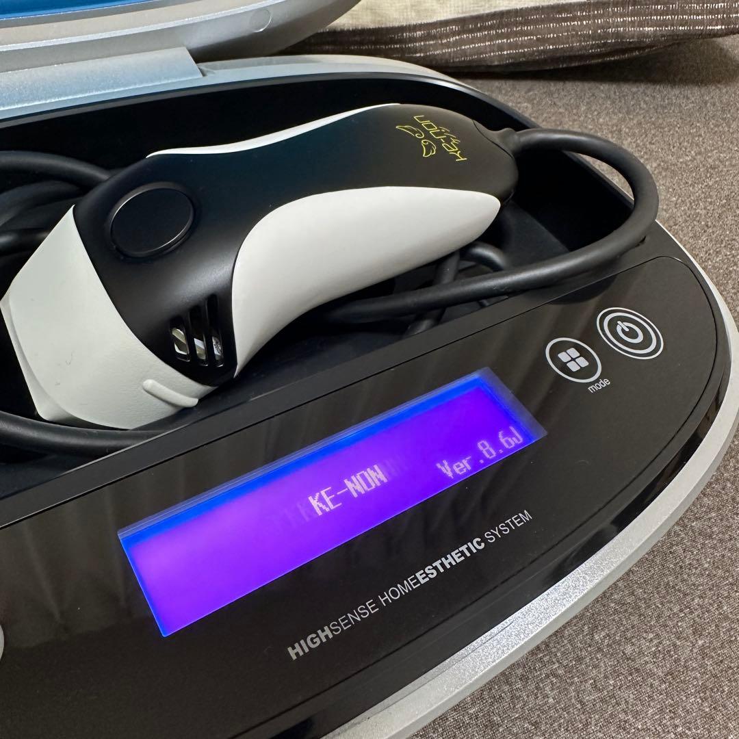 【19時までお値下げ中】ケノン 脱毛器 ver8.6J スーパープレミアム2