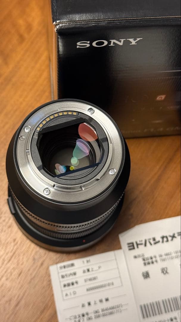 SONY 35mm F1.4 GM レンズ 本体