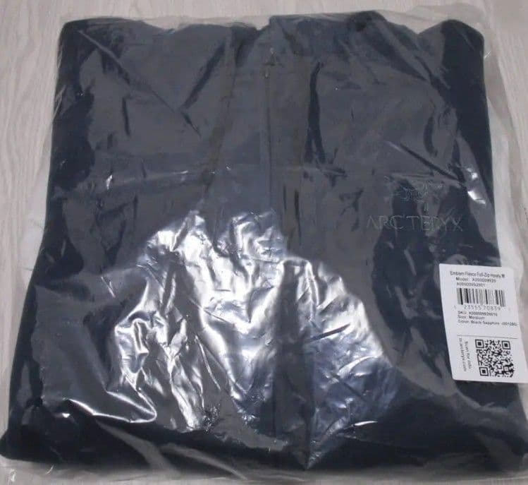 ARC'TERYX エンブレム フリース フルジップ フーディ Mサイズ