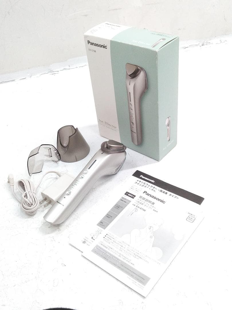 美品 パナソニック　導入美顔器イオンエフェクター高浸透　EH-ST98 元箱付▲