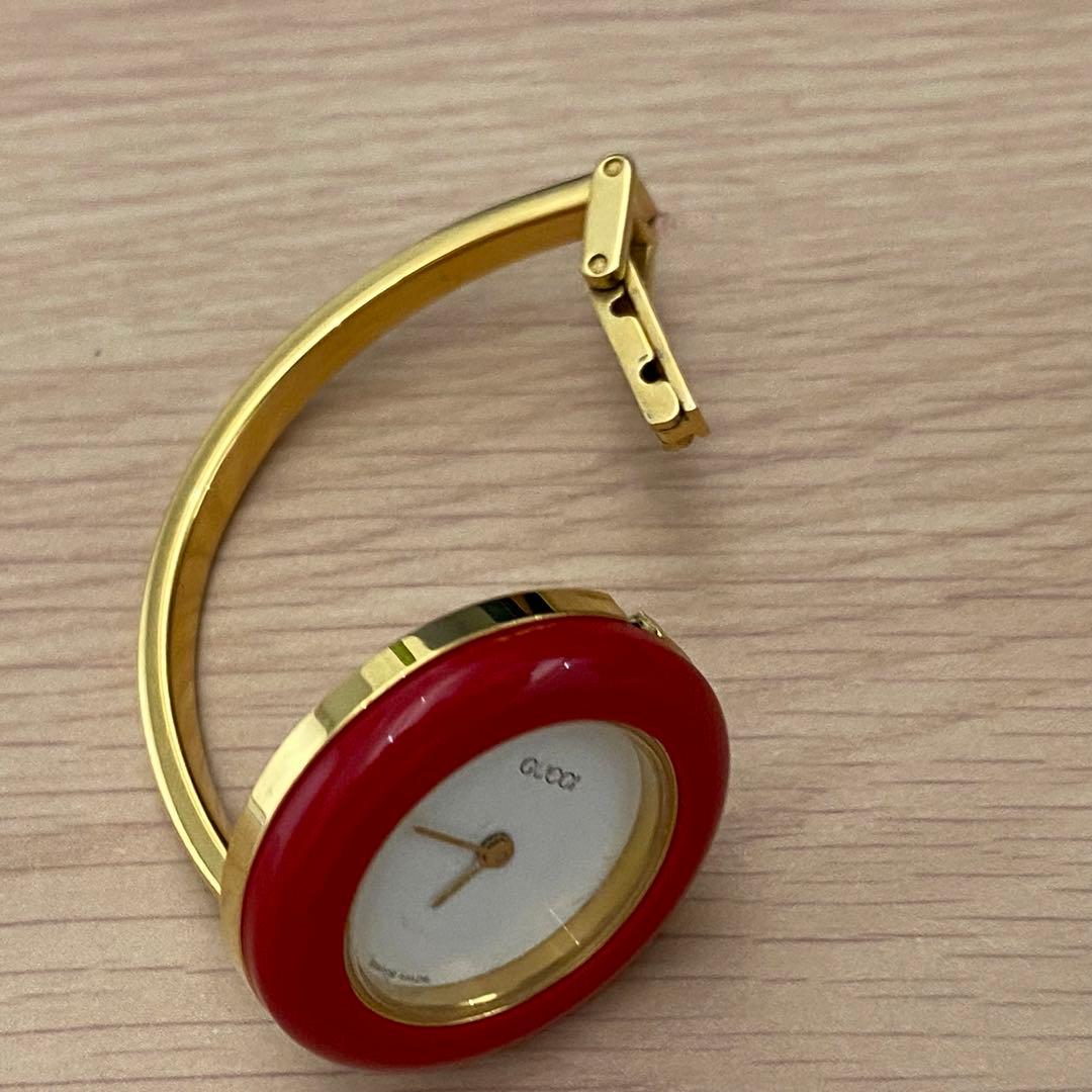 稼働　グッチ　チェンジベゼル　11.12 クォーツ　ベルト取れ