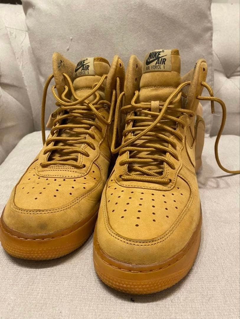 Nike Air Force 1 ベージュ ハイカット