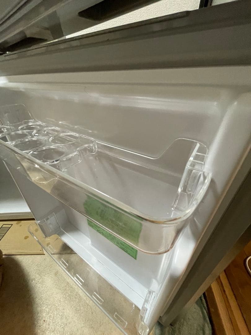 ステンレススチール冷蔵庫 上段冷蔵室 下段冷凍室