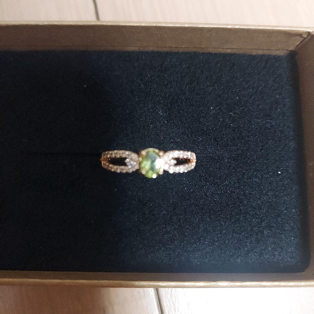 ペリドット×ダイヤモンドリング11号