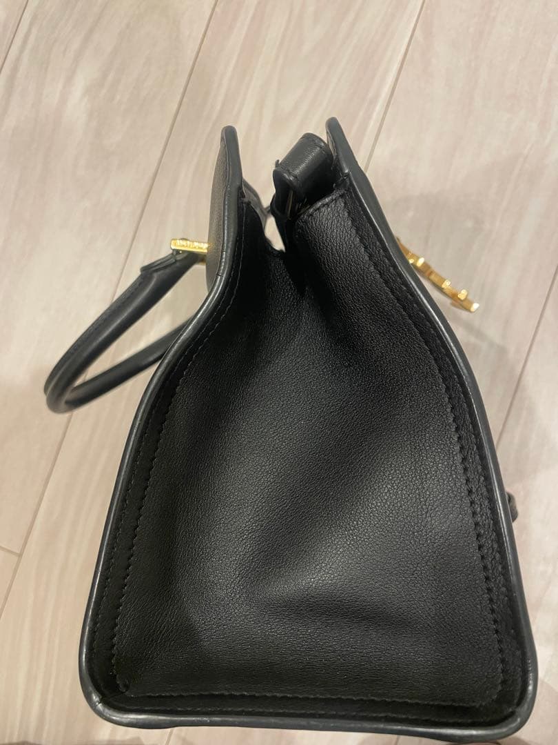 【サンローランベイビーカバス】YSL ブラック ハンドバッグ
