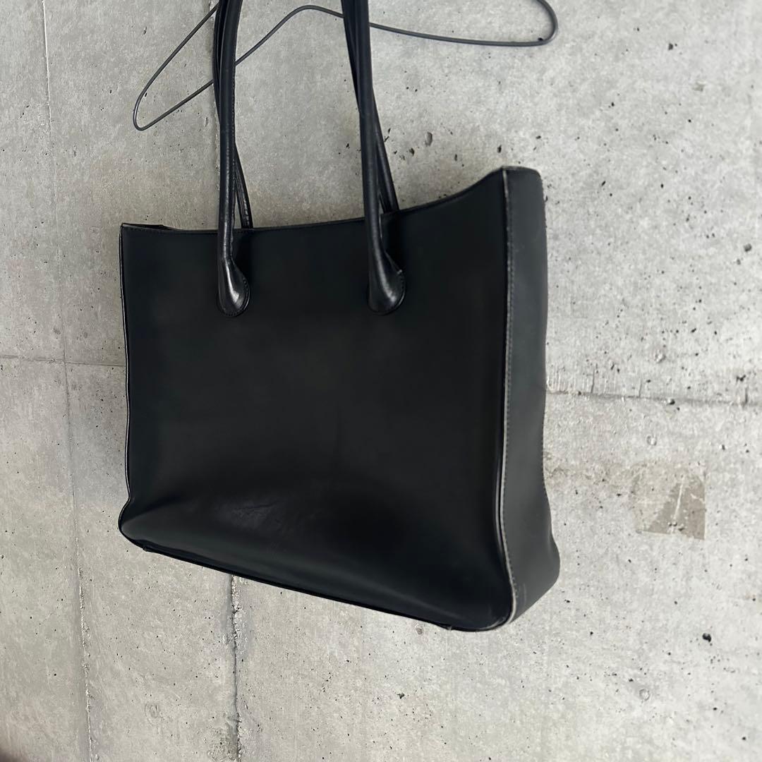 issei miyake - im product レザー トートバッグ 黒