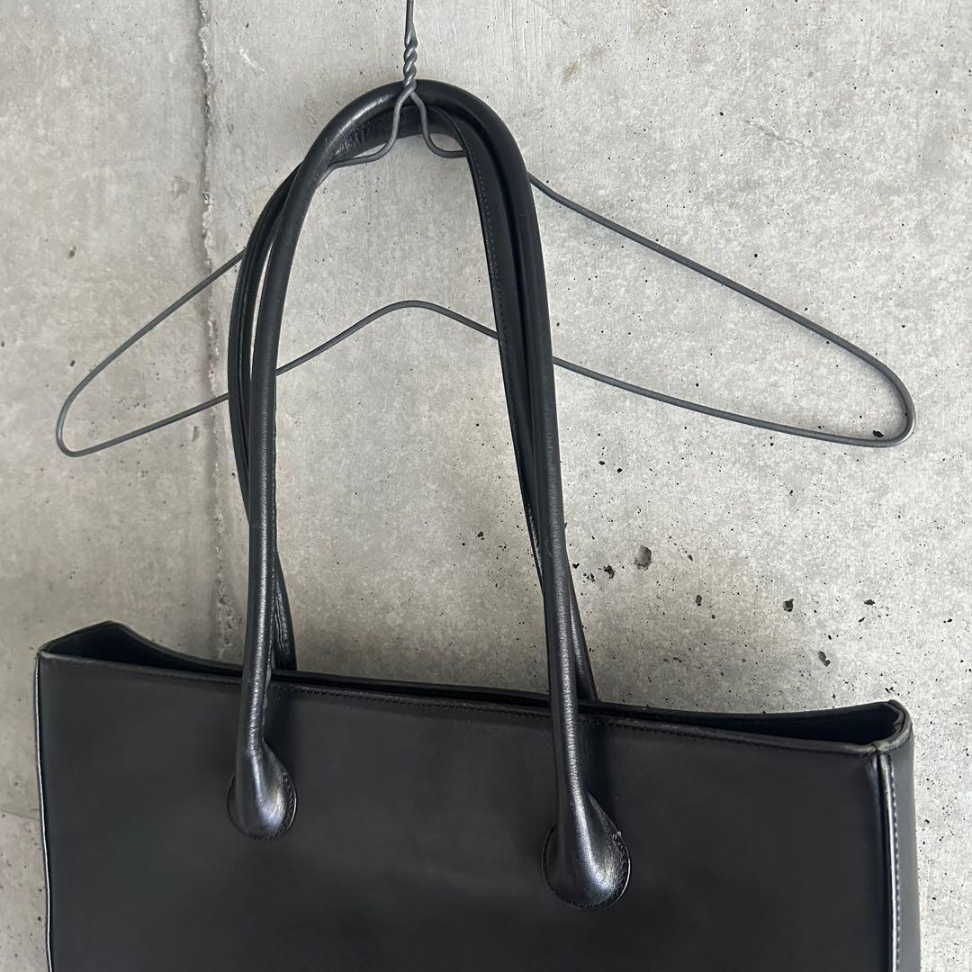 issei miyake - im product レザー トートバッグ 黒