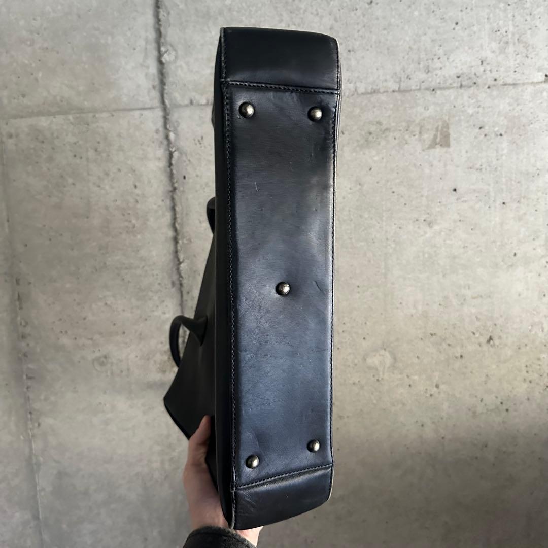 issei miyake - im product レザー トートバッグ 黒