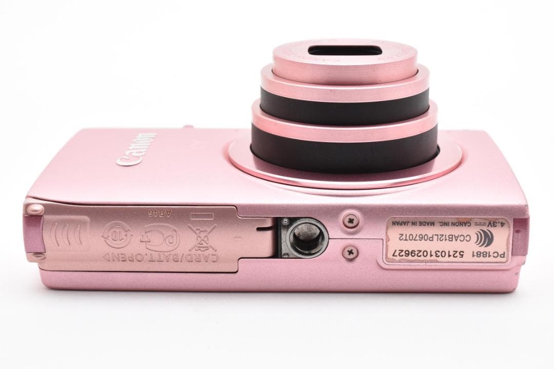美品 キャノン デジタルカメラ Canon IXY 430F Pink