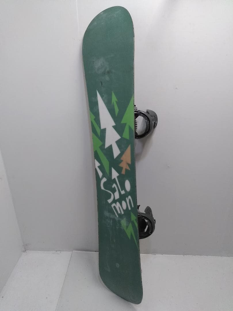 SALOMON SEQUENCE 156cm スノーボード 2点セット ビンM△