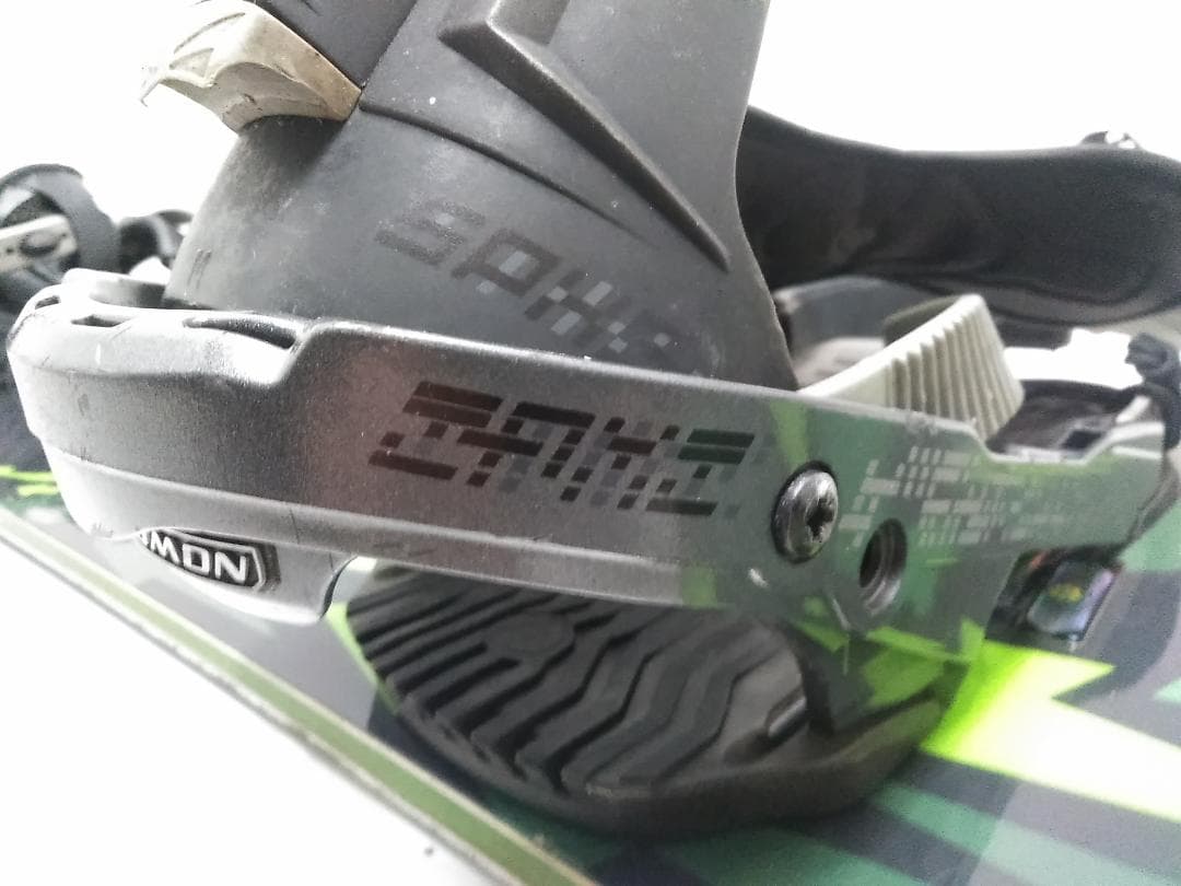 SALOMON SEQUENCE 156cm スノーボード 2点セット ビンM△