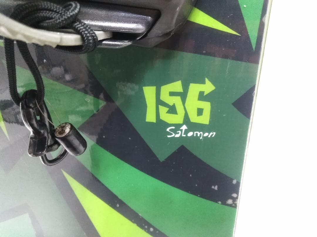 SALOMON SEQUENCE 156cm スノーボード 2点セット ビンM△