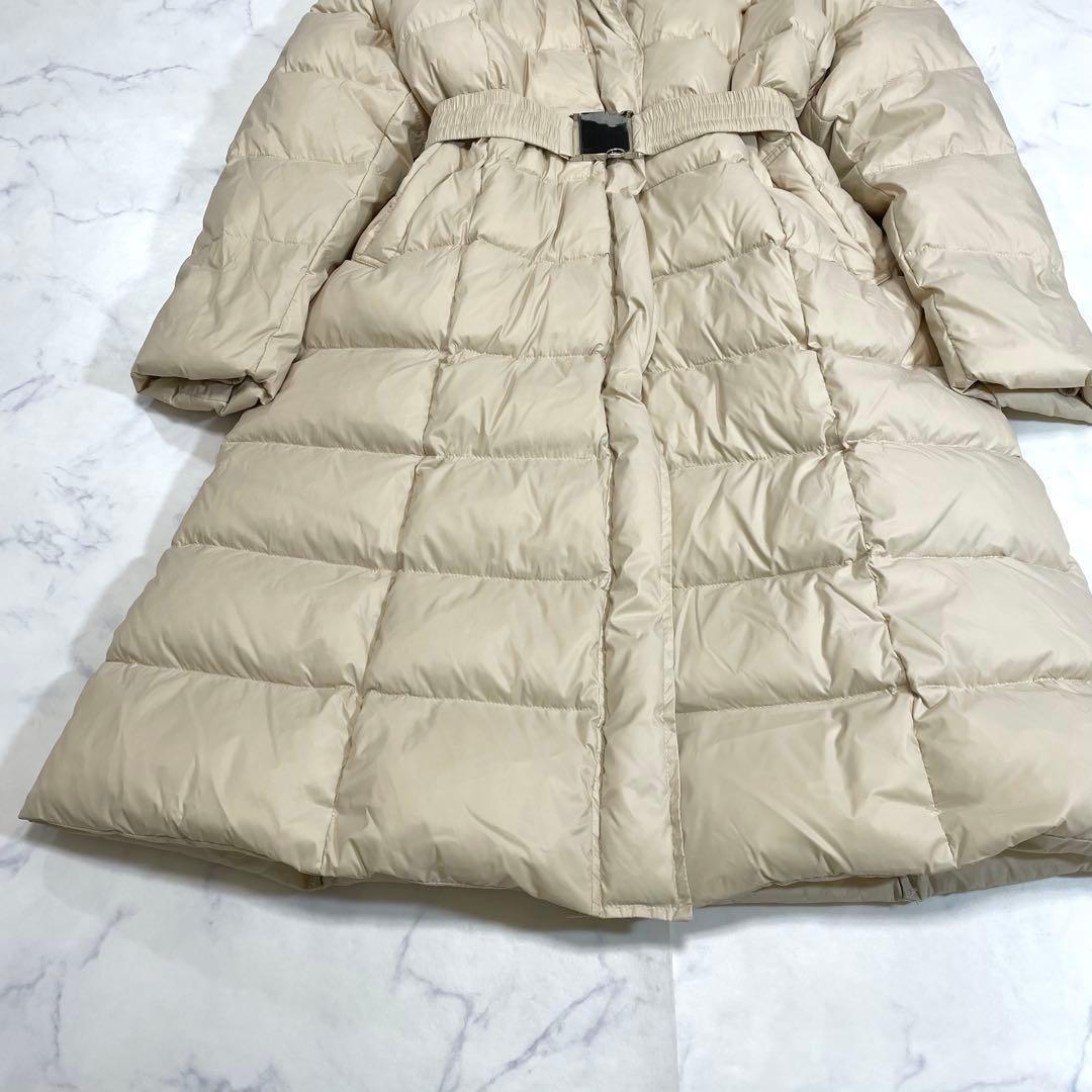 今期 Salang サラン フォクスファー ロングダウンコート ワンホン