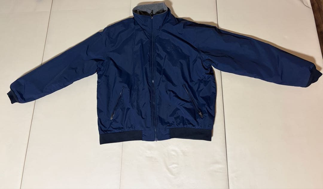 L.L.Bean ウォームアップジャケット　紺 XL