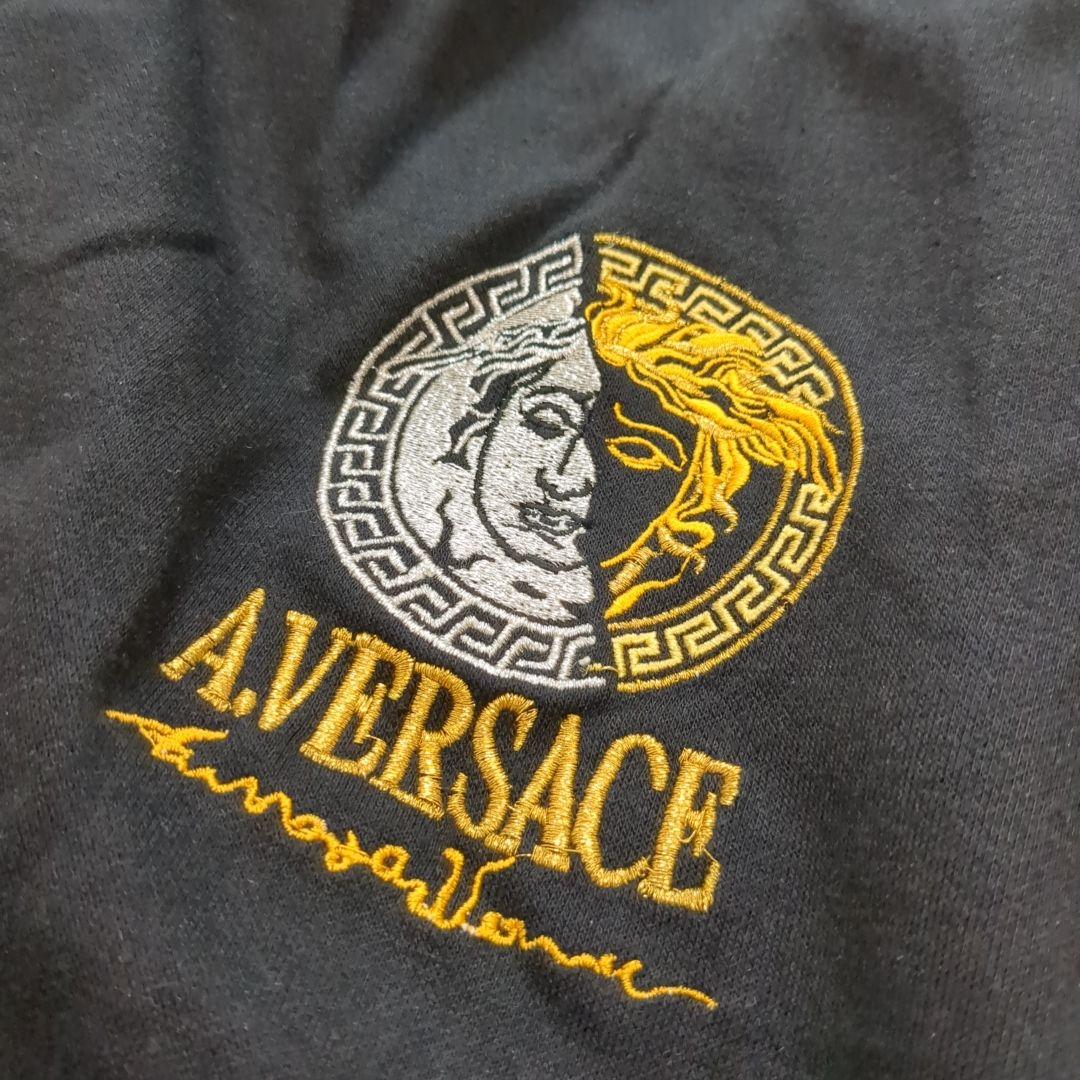 ヴェルサーチ ジャージ セットアップ メデューサ ブラック ゴールド Mサイズ