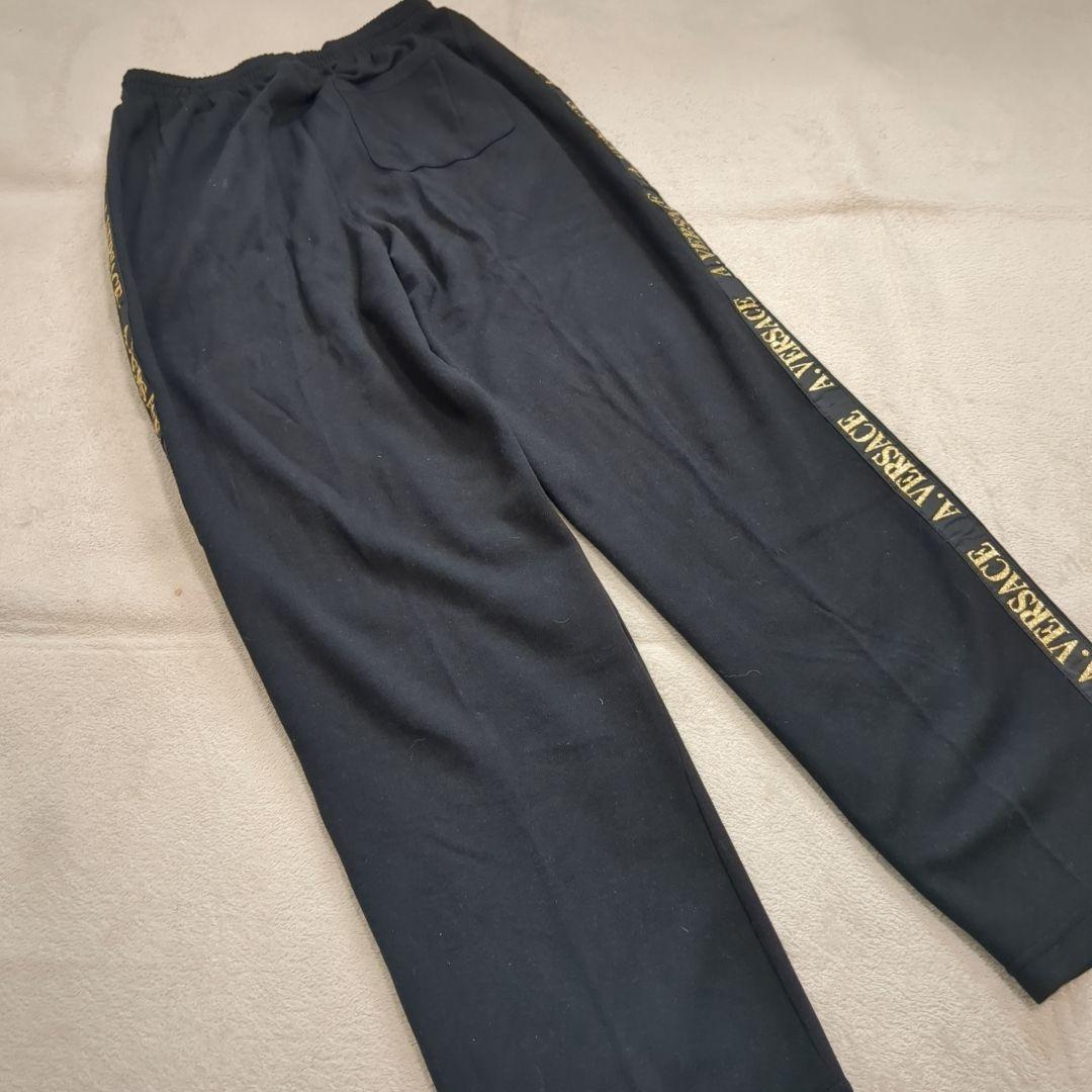 ヴェルサーチ ジャージ セットアップ メデューサ ブラック ゴールド Mサイズ