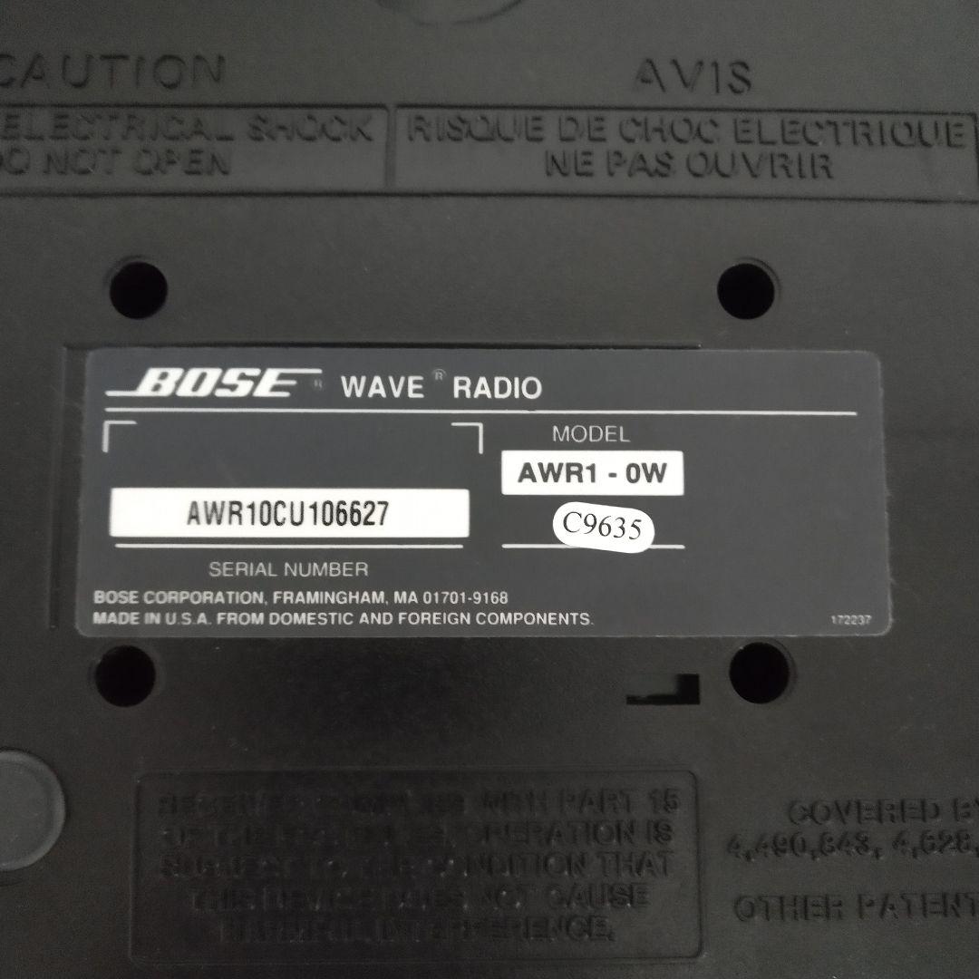 ラジオ・コンポ BOSE WAVE RADIO MODEL AWR1-0W