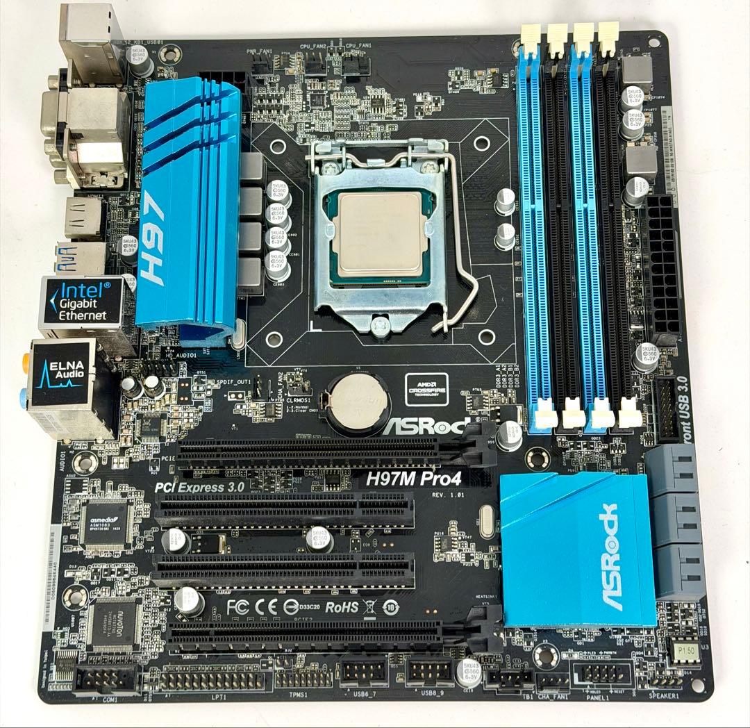 自作PC Core i5 4690K メモリ16GB 525WストレージOSなし