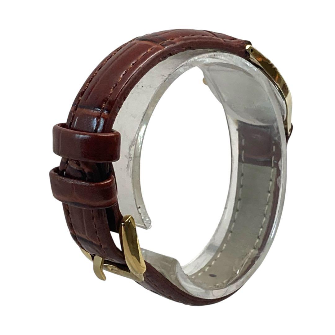 Ⴤ1344 ꕤSEIKO エクセリーヌ 金張り 腕時計 オーバル 3針 クォーツ