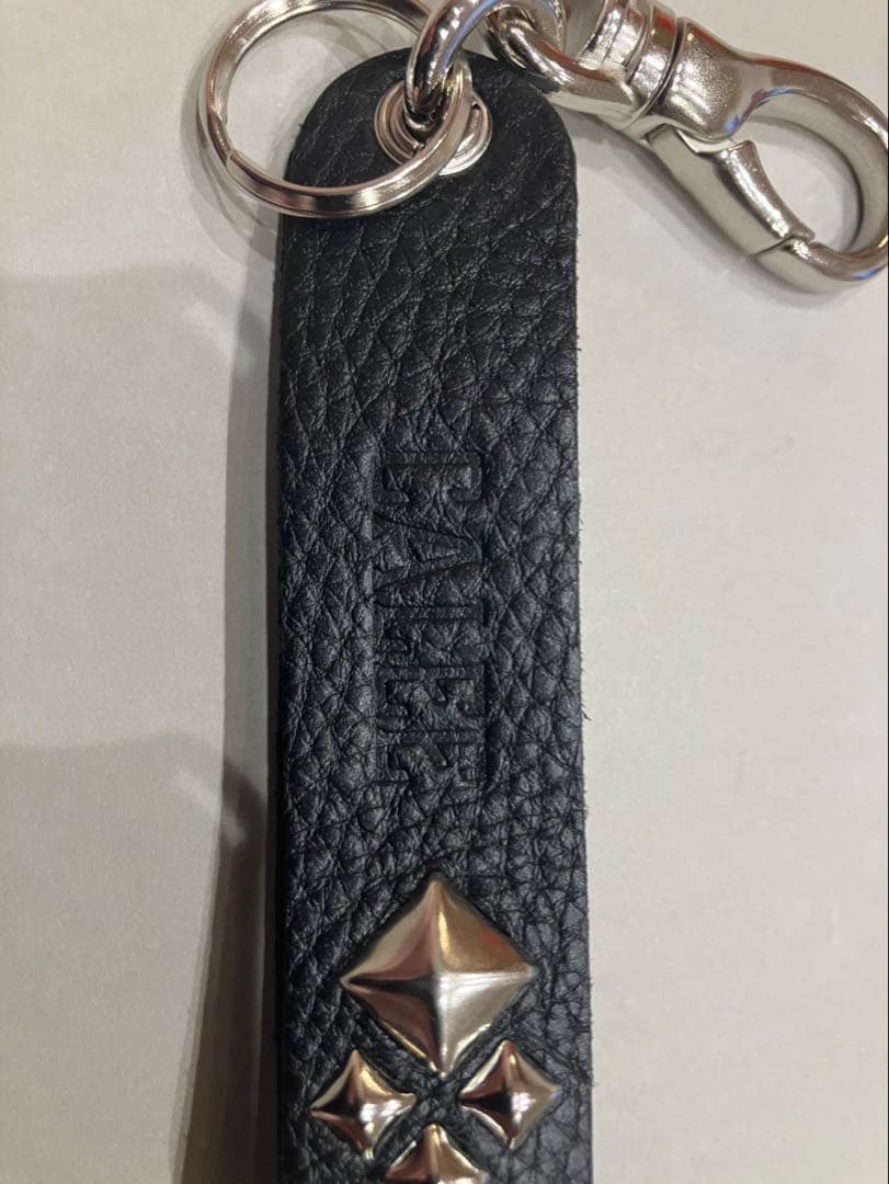 美品！！　CALEE がま口　財布　黒　キーホルダー付　即購入OK